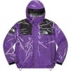 Supreme Supreme The North Face Trompe L’oeil Printed Taped Seam Shell Jacket (SS23) - Purple