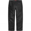 Supreme Patchwork Leather 5-Pocket Jean (SS23) - Black