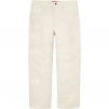 Supreme Patchwork Leather 5-Pocket Jean (SS23) - White