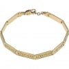 Thumbnail Supreme Jacob & Co Logo Link Bracelet (14k Gold)