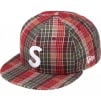 Thumbnail for Metallic Plaid S Logo New Era