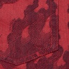 Thumbnail for Flames Jacquard Baggy Denim Short