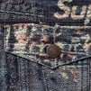 Thumbnail for Archive Denim Jacquard Trucker Jacket