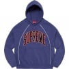 Thumbnail for Boxy Piping Arc Hooded Sweatshirt