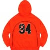 Supreme Boxy Piping Arc Hooded Sweatshirt (SS23) - Bright Orange