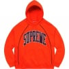 Supreme Boxy Piping Arc Hooded Sweatshirt (SS23) - Bright Orange