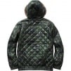 Thumbnail for Quilted Leather Hooded Jacket