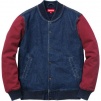 Thumbnail for Denim Twill Varsity Jacket