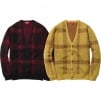 Thumbnail Plaid Mohair Cardigan