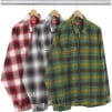 Thumbnail Shadow Plaid Zip-Front Shirt