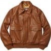 Thumbnail for Supreme Schott Leather A-2 Flight Jacket