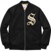 Thumbnail for Old English Zip Varsity Jacket