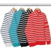 Supreme Striped Half Zip Sweat (FW16)