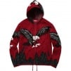 Thumbnail for Eagle Hooded Zip Up Sweater