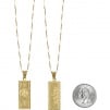 Thumbnail 100 Dollar Bill Gold Pendant