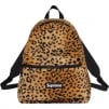 Supreme Leopard Fleece Backpack (FW17)