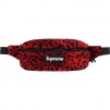 Thumbnail for Leopard Fleece Waist Bag