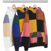 Thumbnail Patchwork Hooded Sweatshirt