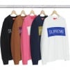 Supreme Zig Zag Stitch Panel Crewneck (FW17)