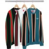 Thumbnail Vertical Striped Pique Crewneck