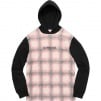 Thumbnail for Shadow Plaid Hooded L S Top