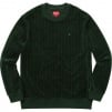 Thumbnail for Ribbed Velour Crewneck