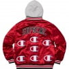 Thumbnail Supreme Champion Hooded Satin Varsity Jacket