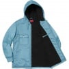 Thumbnail for Sherpa Lined Nylon Zip Up Jacket