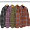 Thumbnail Pile Lined Plaid Flannel Shirt