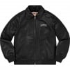 Thumbnail for Martin Wong Supreme Schott 8-Ball Leather Varsity Jacket