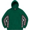 Thumbnail for Text Rib Hooded Sweatshirt