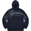 Thumbnail for Rhinestone Script Hooded Sweatshirt