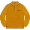 Thumbnail for Stripe Rib L S Knit Polo