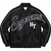 Thumbnail for Contrast Script Varsity Jacket