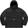 Thumbnail for Micro Down Half Zip Hooded Pullover