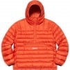 Thumbnail for Micro Down Half Zip Hooded Pullover