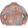 Thumbnail for Pebbled Leather Varsity Jacket