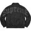 Thumbnail for Pebbled Leather Varsity Jacket