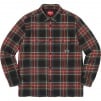 Thumbnail for Quilted Plaid Flannel Shirt