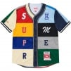 Thumbnail for Supreme Mitchell & Ness Patchwork Baseball Jersey