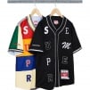 Thumbnail Supreme Mitchell & Ness Patchwork Baseball Jersey