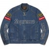 Thumbnail for Supreme Vanson Leathers Cordura Denim Jacket