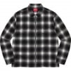 Thumbnail for Shadow Plaid Flannel Zip Up Shirt