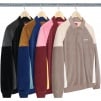 Thumbnail Paneled Velour L S Polo