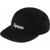 Supreme Corduroy Camp Cap (FW23) - Black