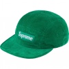 Supreme Corduroy Camp Cap (FW23) - Green