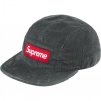 Supreme Corduroy Camp Cap (FW23) - Grey