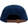 Supreme Corduroy Camp Cap (FW23) - Navy