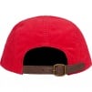 Supreme Corduroy Camp Cap (FW23) - Red