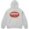 Supreme Crown Hooded Sweatshirt (FW23) - Heather Grey